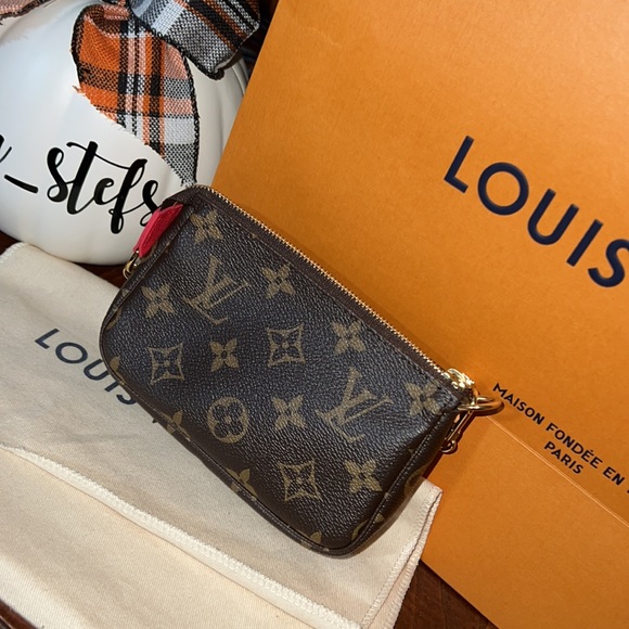 Authentic Louis Vuitton mini pochette vivviene limited edition - Picture 5 of 9